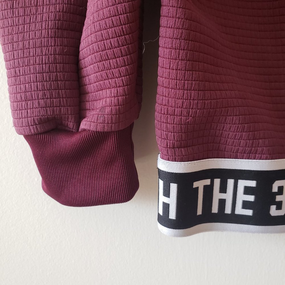 *SOLD* Adidas Burgundy Trefoil Crewneck Small - Picture 7 of 8